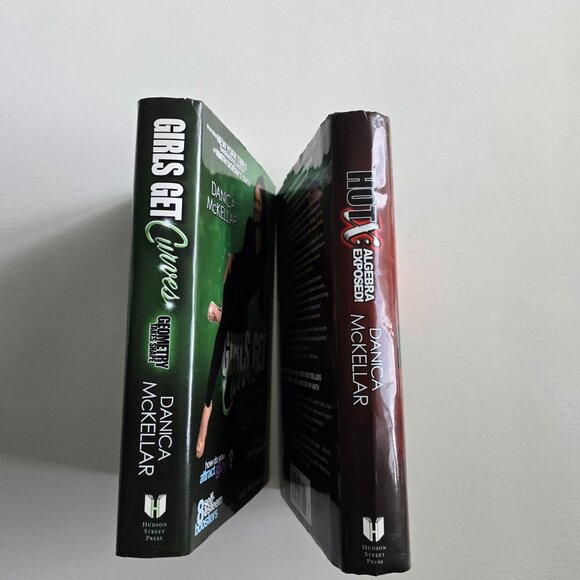 MATH Girls Get Curves AND Hot X:Algebra Exposed Danica McKellar BOOKS - Picture 2 of 9